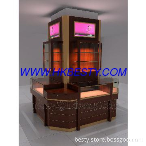 jewelry kiosk display showcase